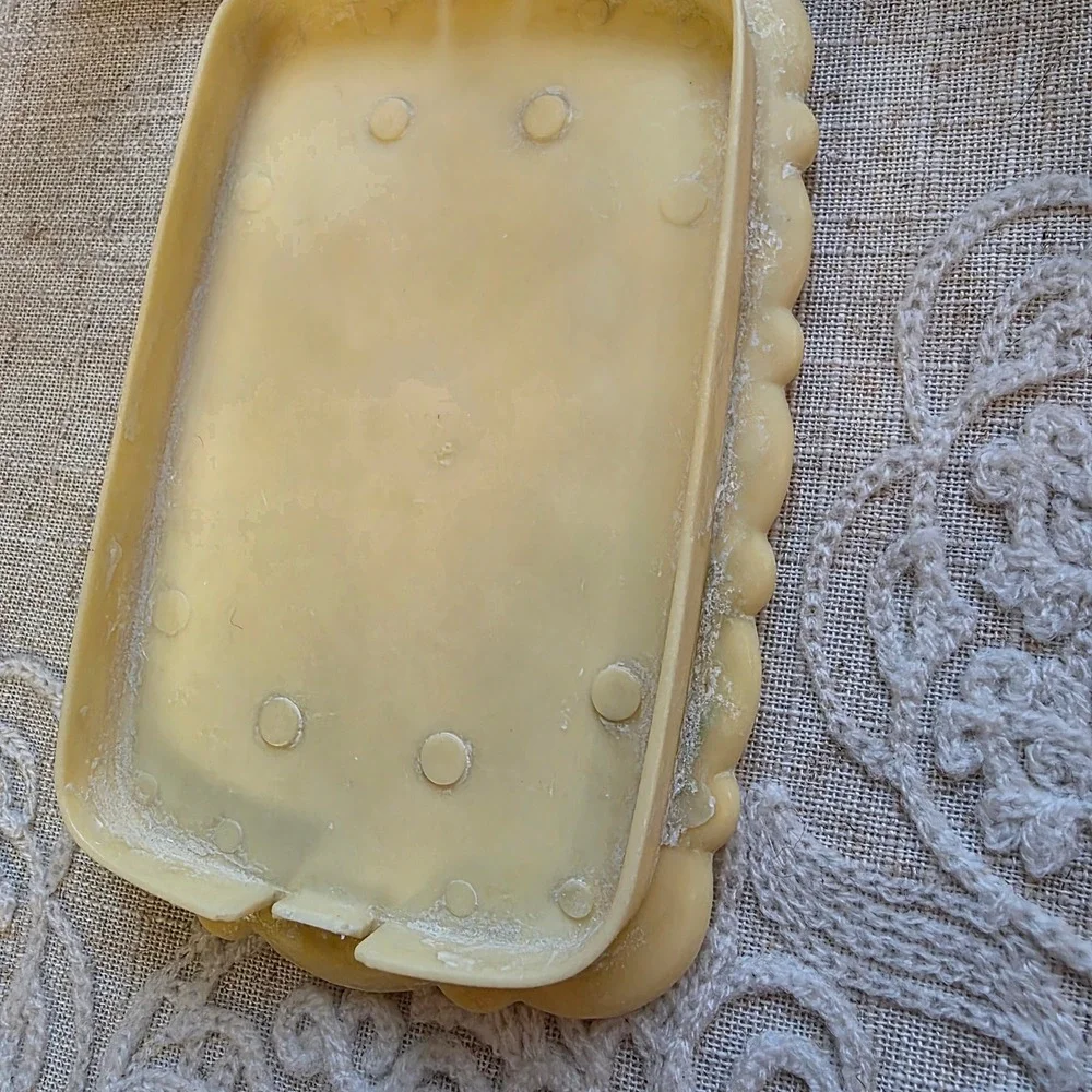 Vintage Amerock Carriage Metal Soap Dish Holders Antique Brass‎ Brutalist MCM